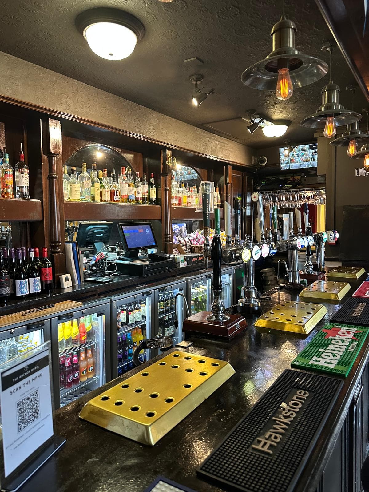 Pumps and bar at Judge & Barrel